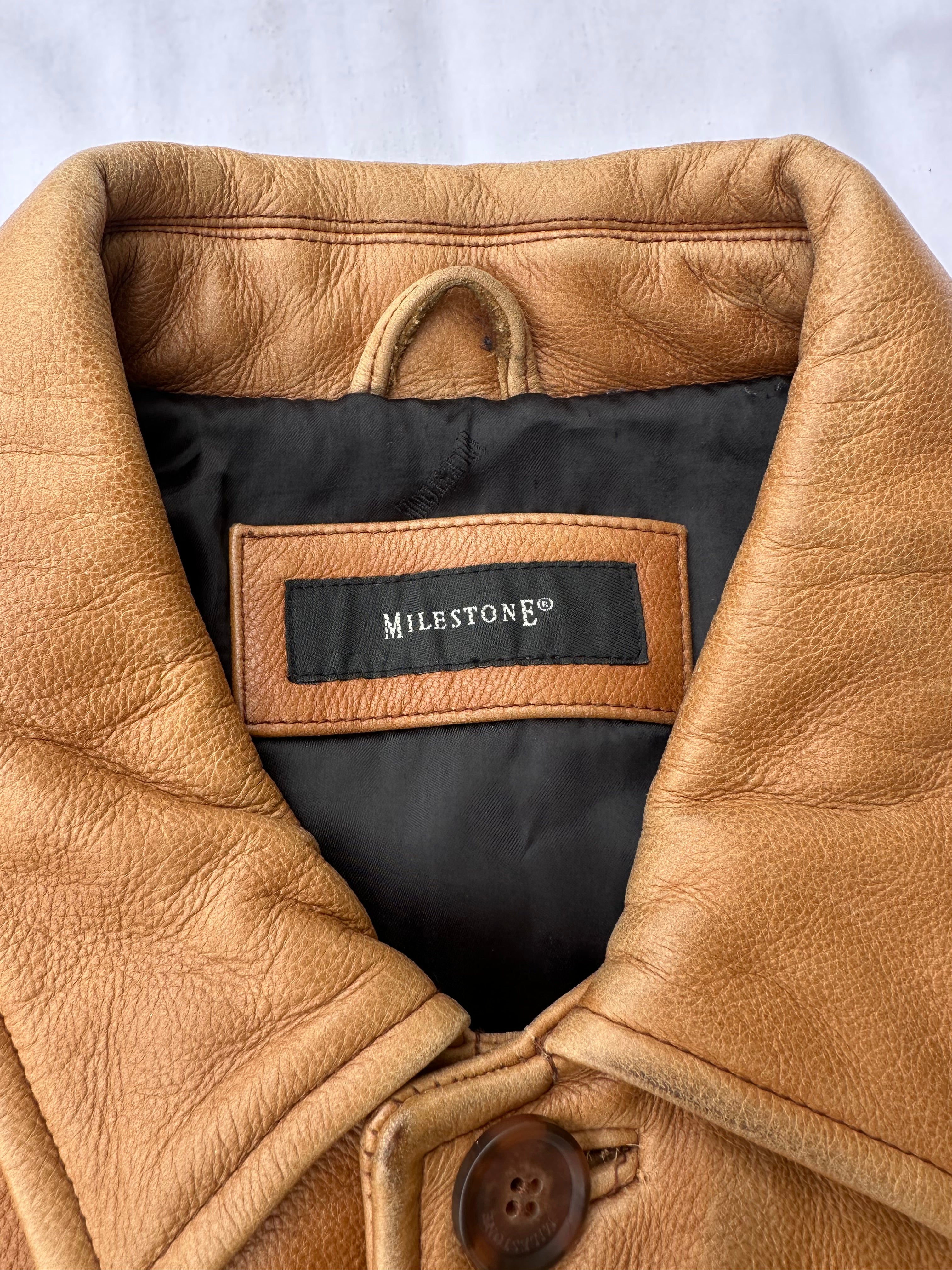 Giacca in pelle Milestone