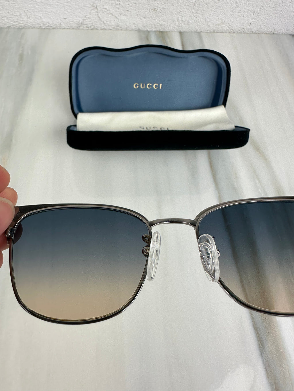 Occhiali cat-eye Gucci