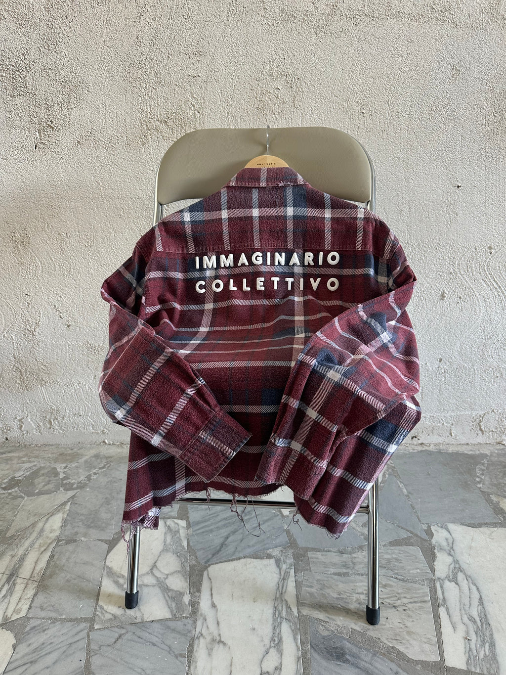 Checkboard uniform shirt