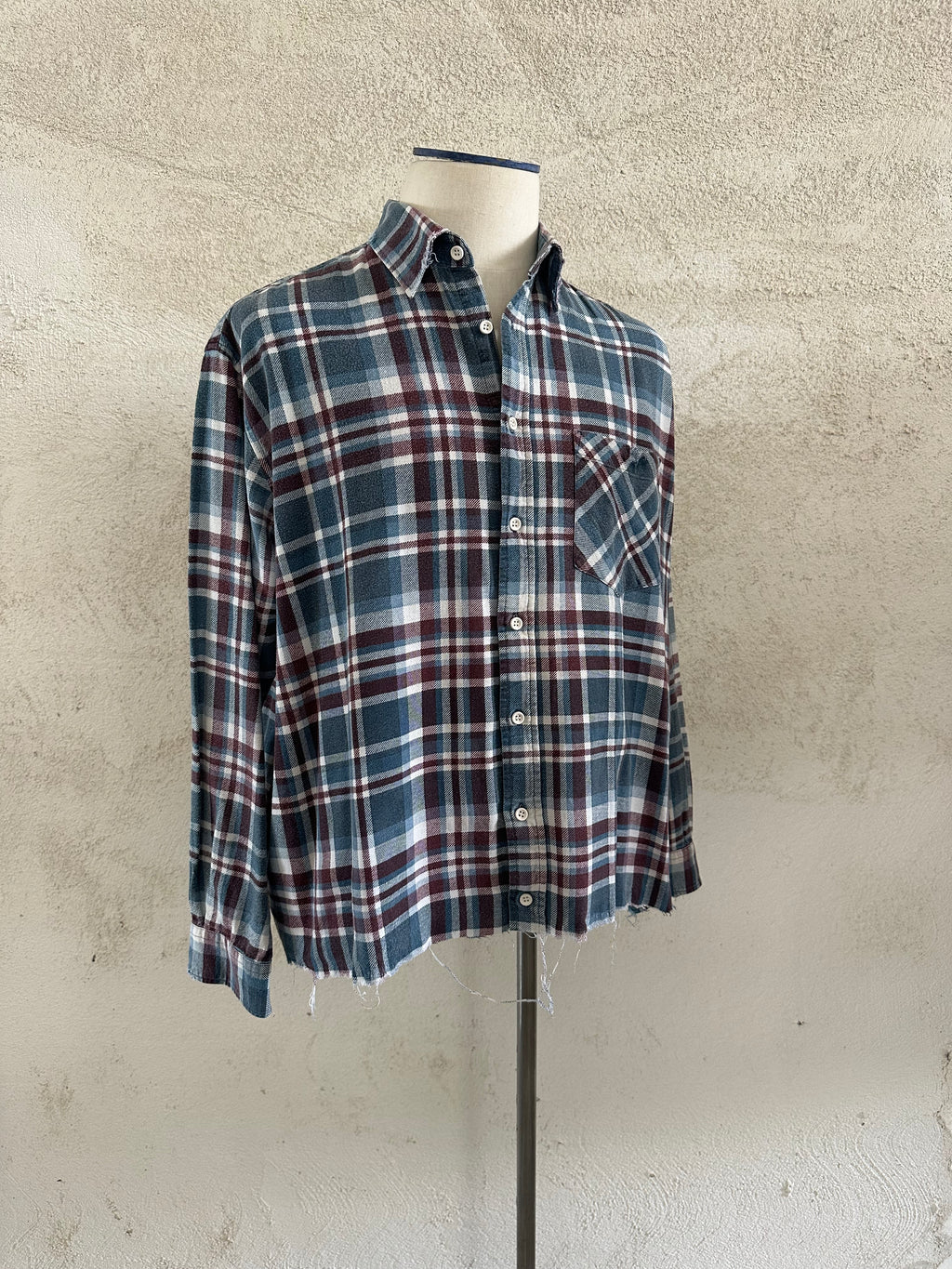 Checkboard uniform shirt