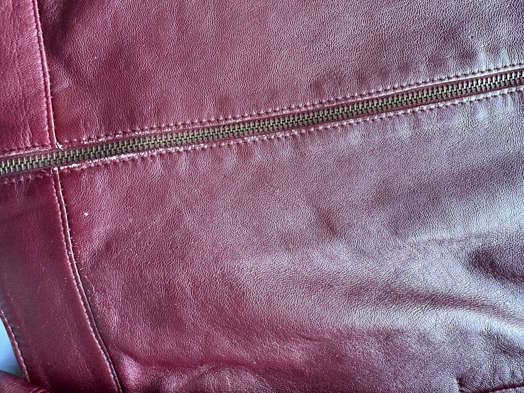 Giacca in pelle Society