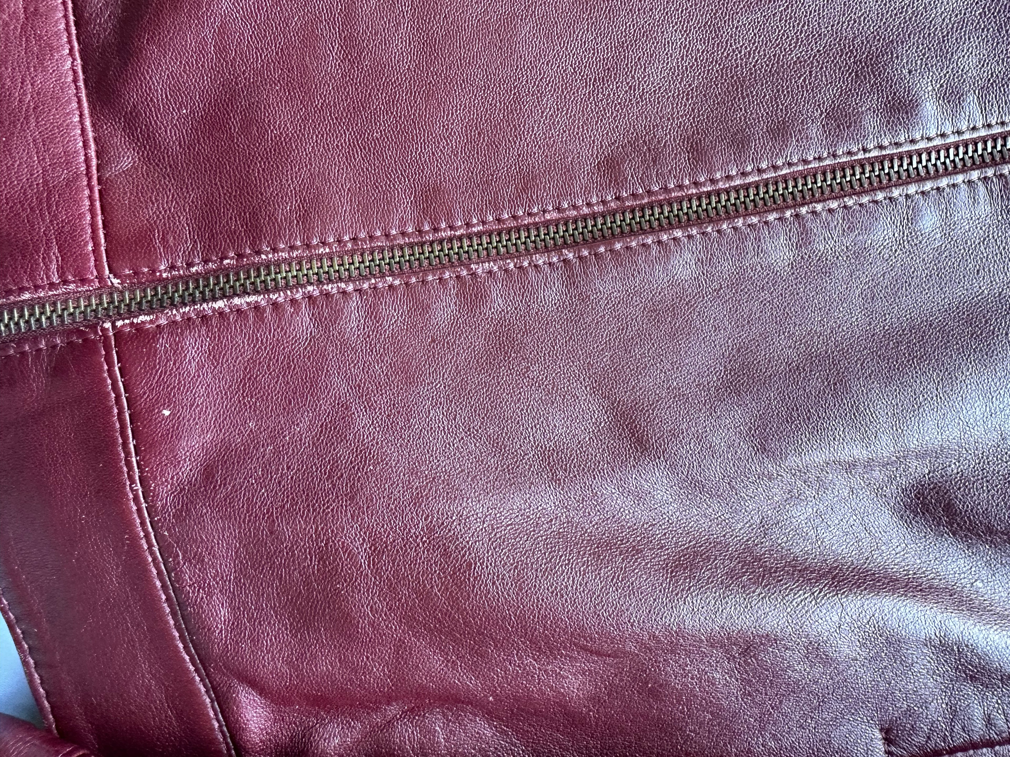 Giacca in pelle Society