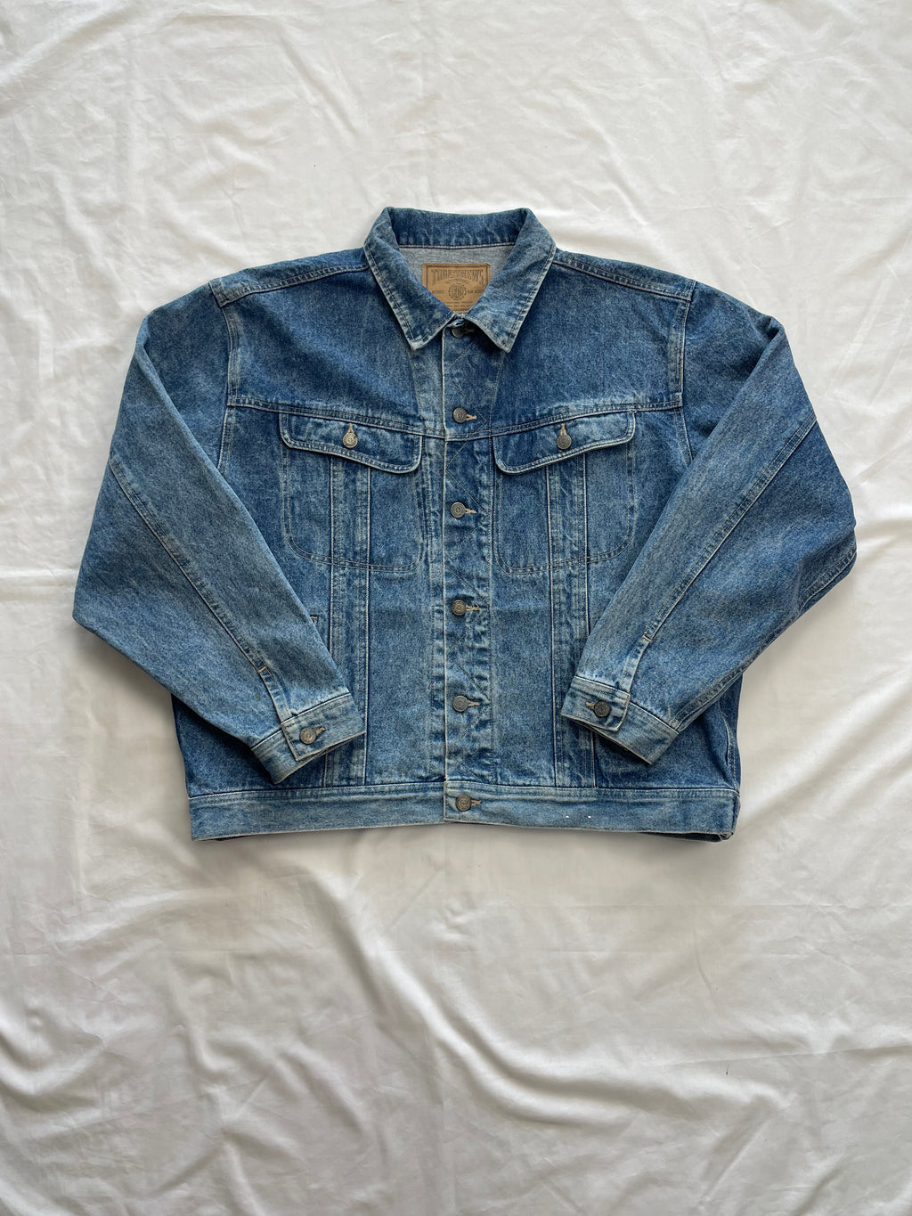 Giacca in denim maltinta
