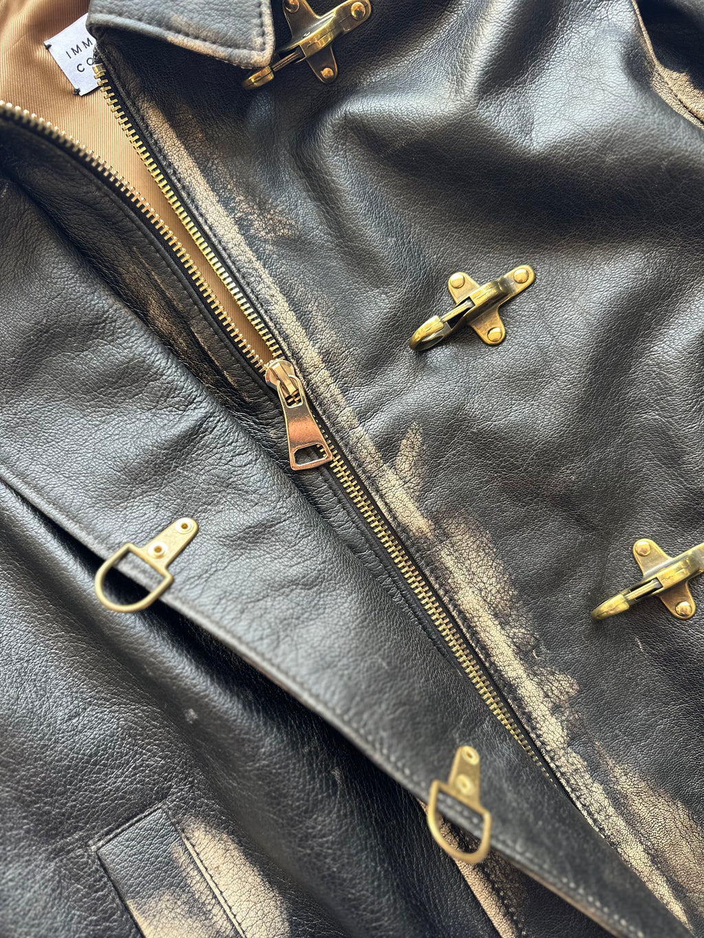 Hand-faded Seasonless jacket