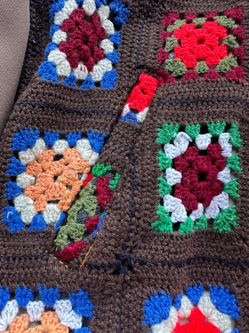 Granny blanket jacket