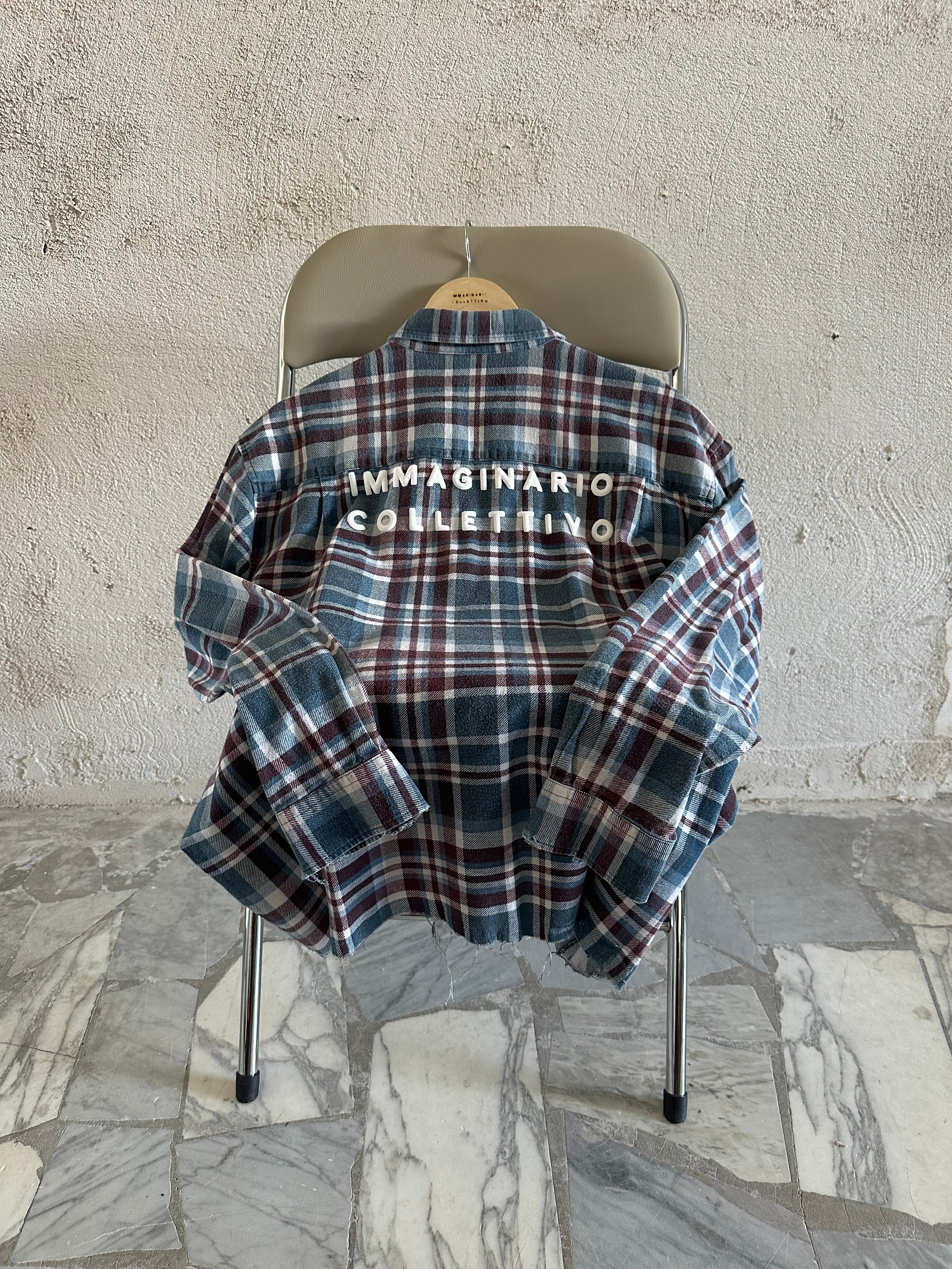 Checkboard uniform shirt