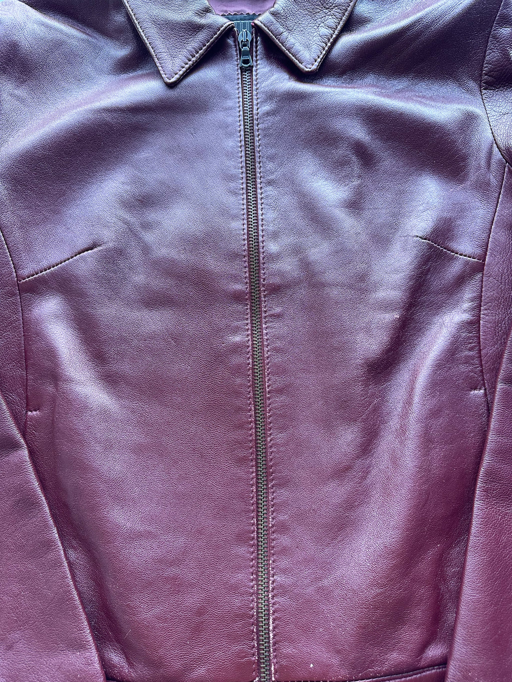 Giacca in pelle Society