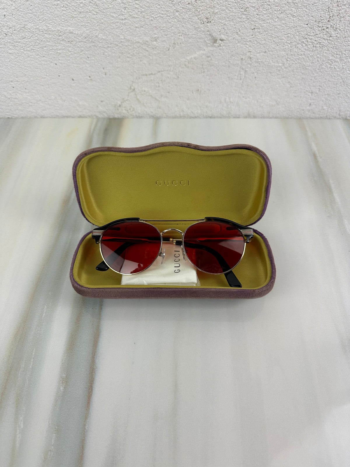 Occhiali circolari Gucci