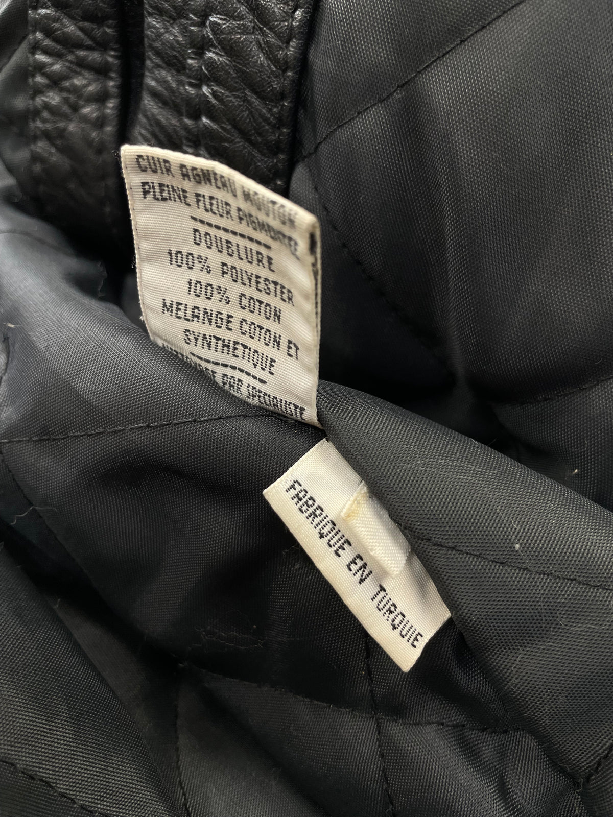 Chiodo in pelle