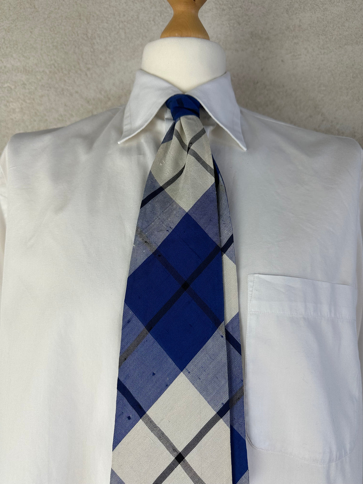 Cravatta in seta shantung