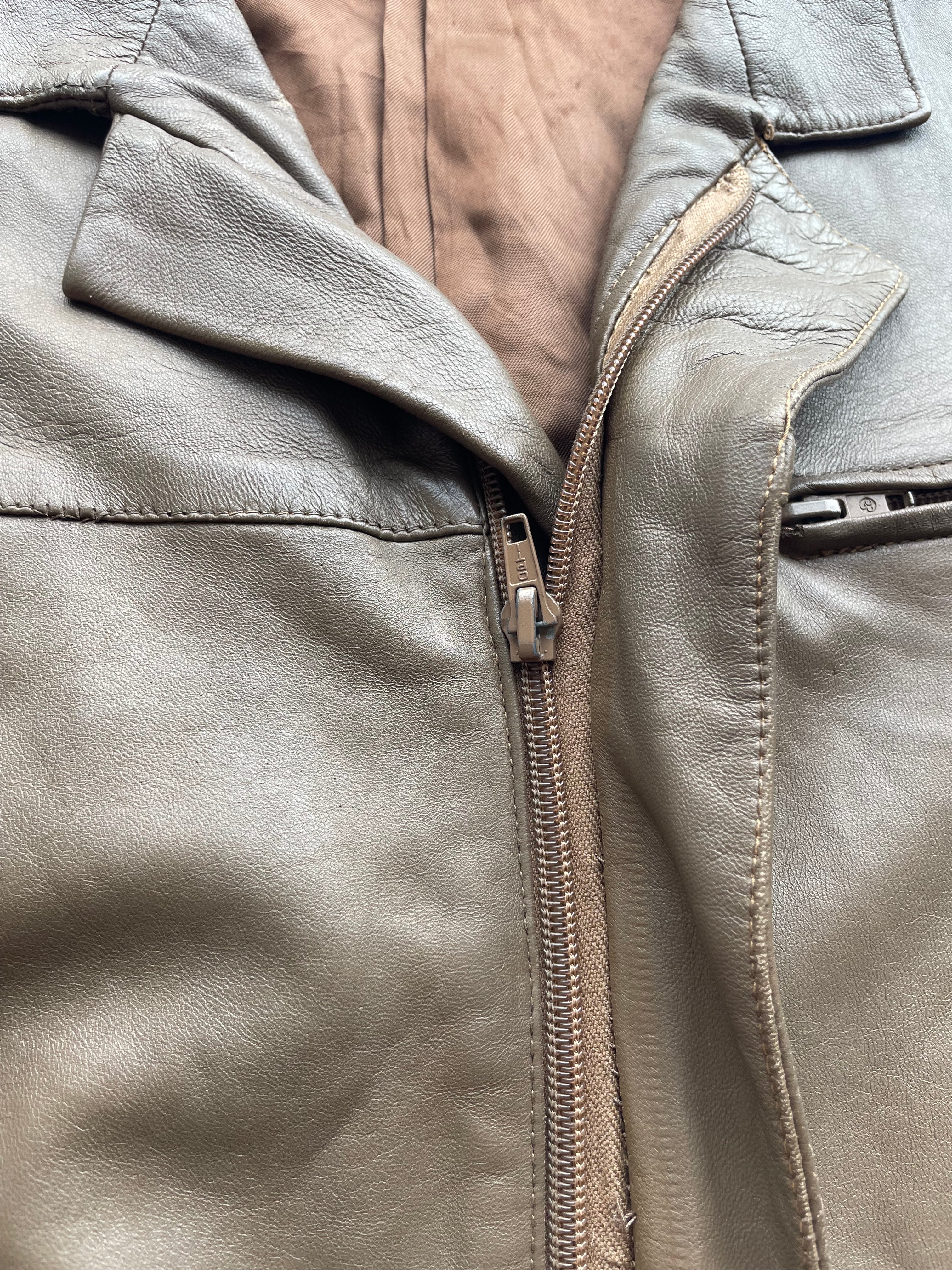 Giacca in pelle