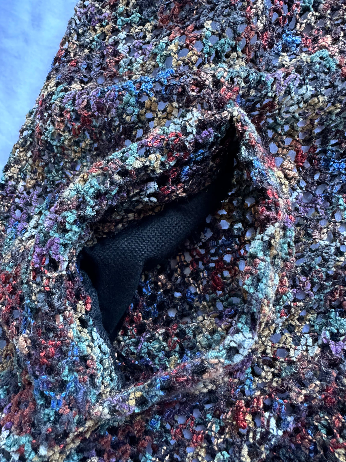 See trough jacket