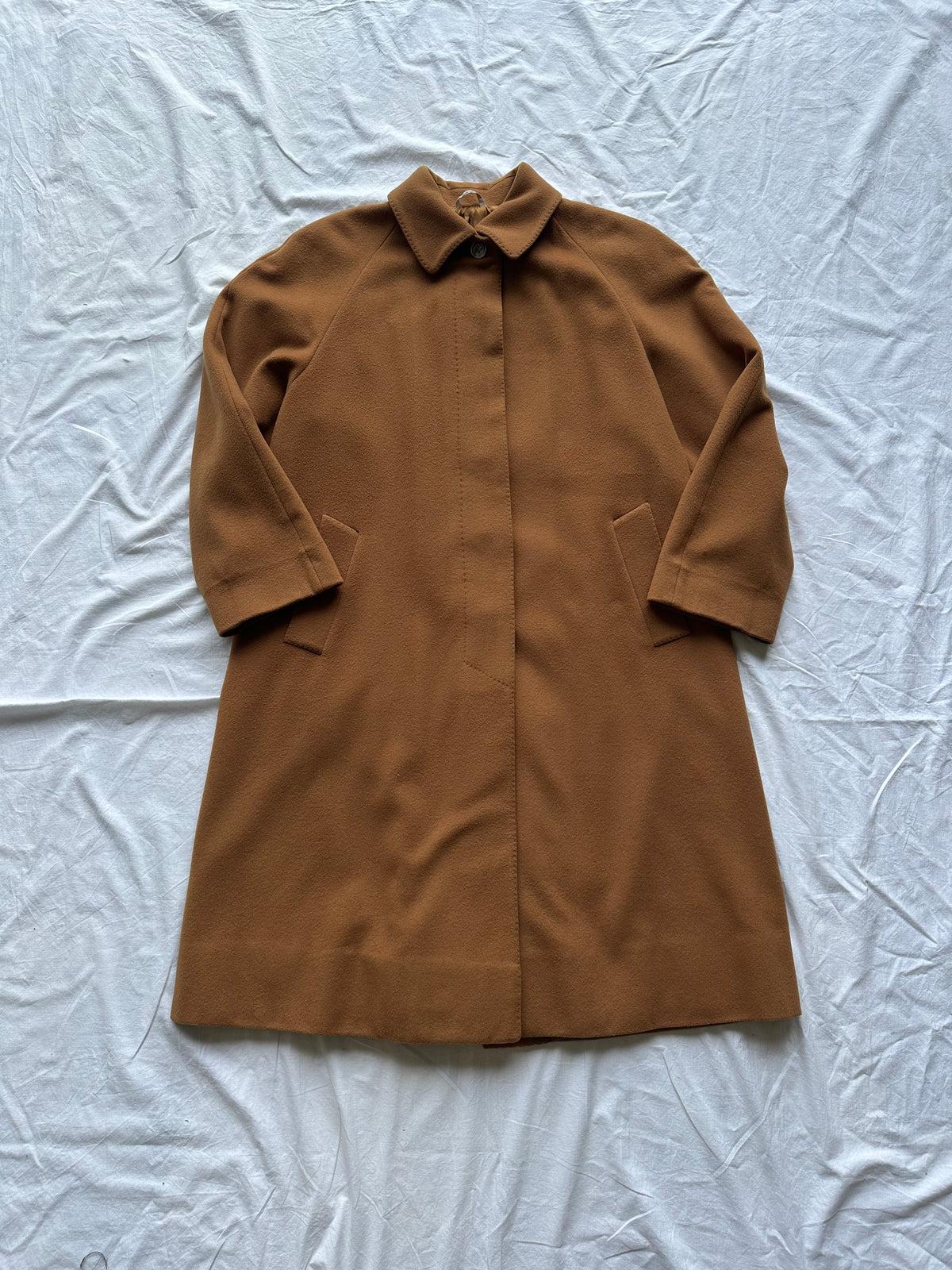 Cappotto in lana Marzotto