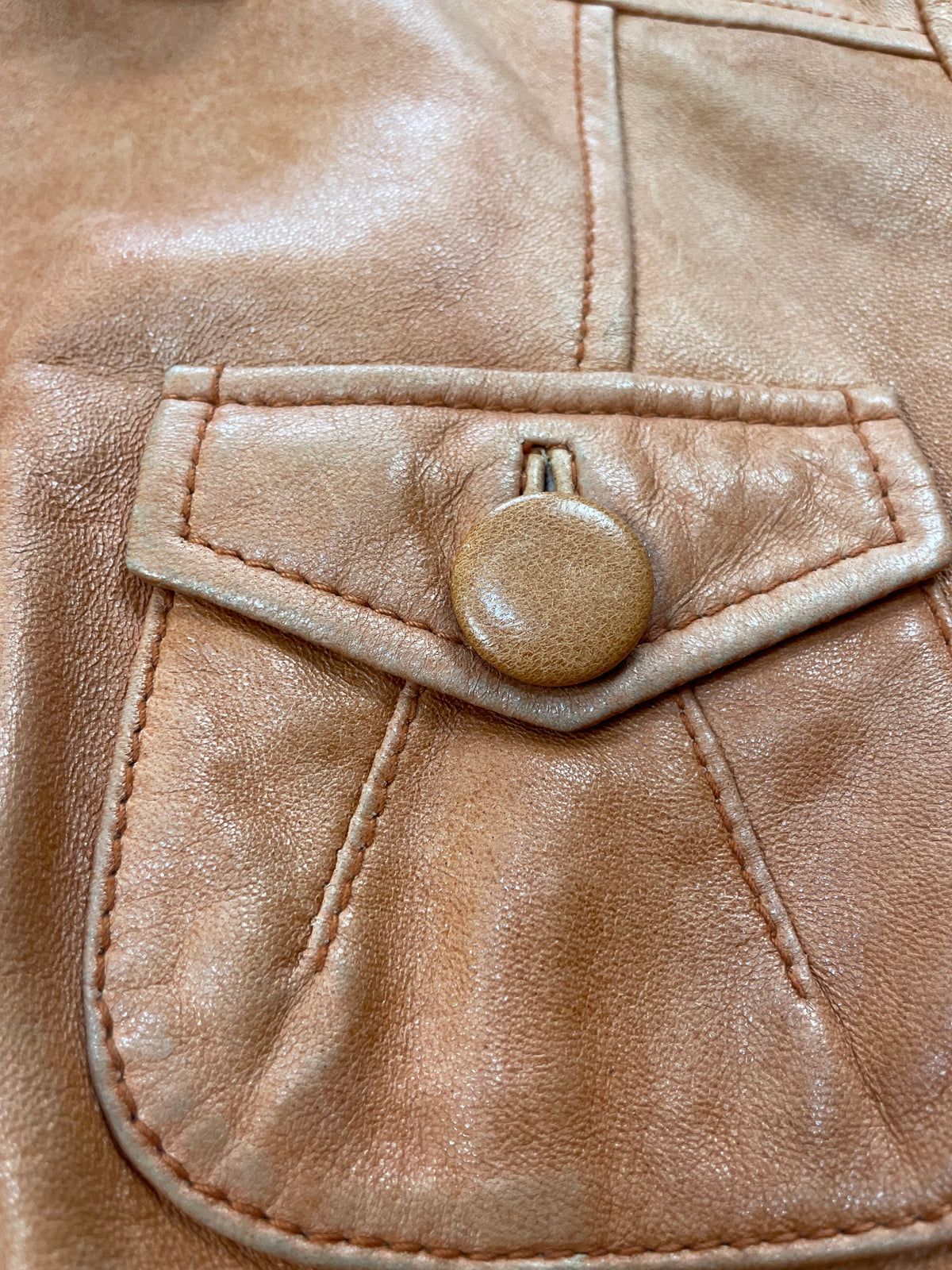 Giacca in pelle Luisa Spagnoli