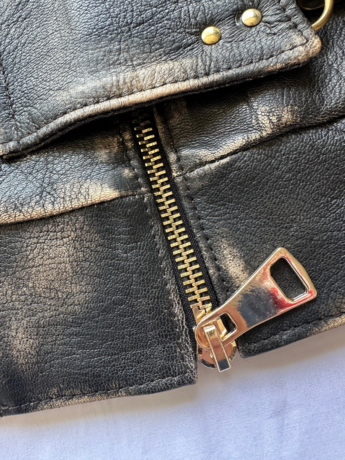 Hand-faded Seasonless jacket