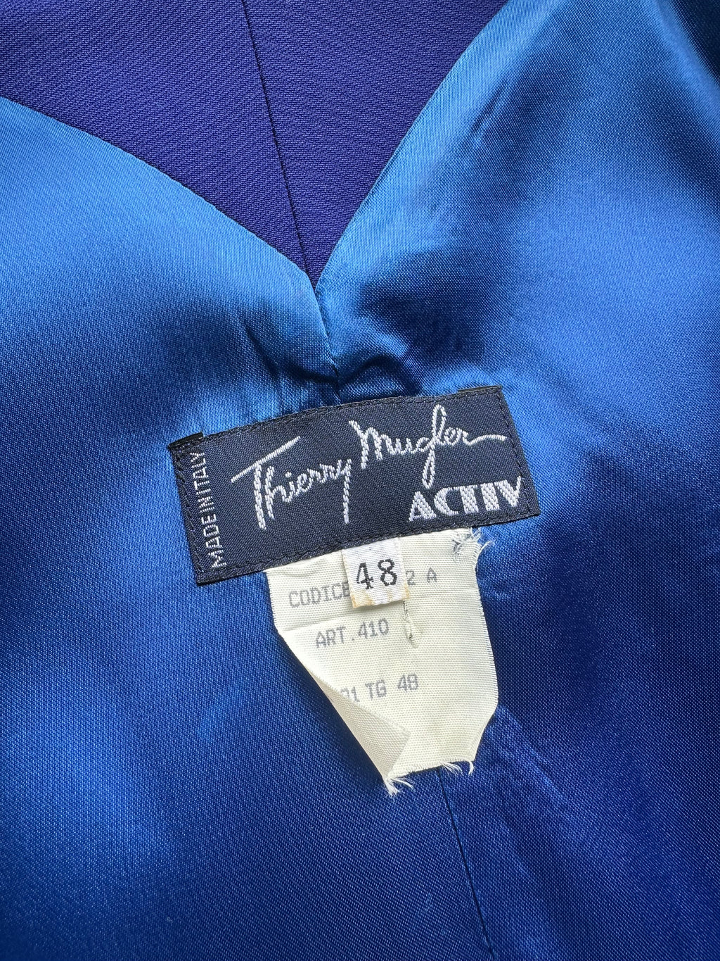 Tailleur Thierry Mugler Activ