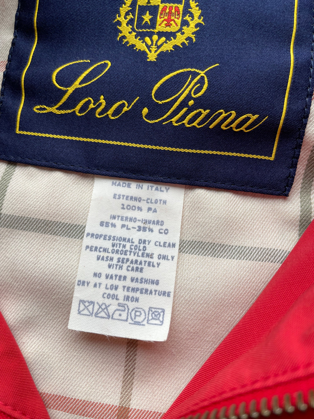 Trench Loro Piana Gold Cup