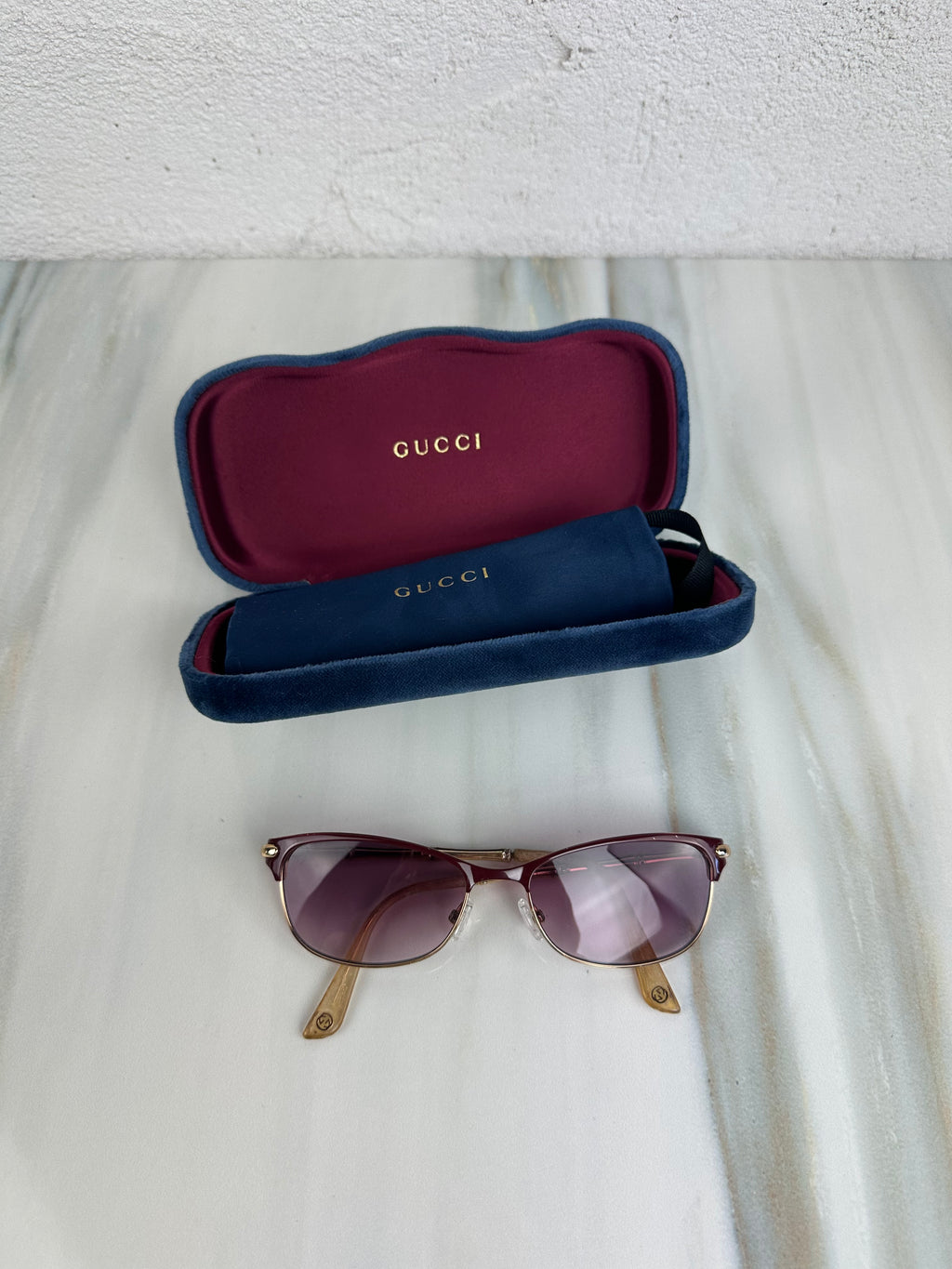 Occhiali cat-eye Gucci