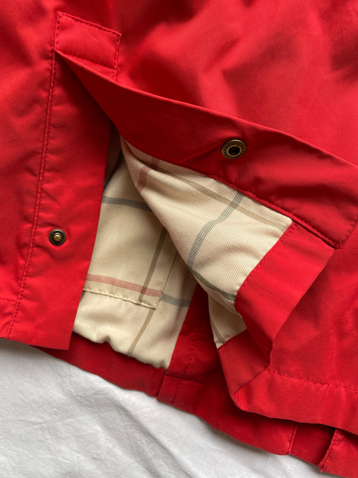 Trench Loro Piana Gold Cup
