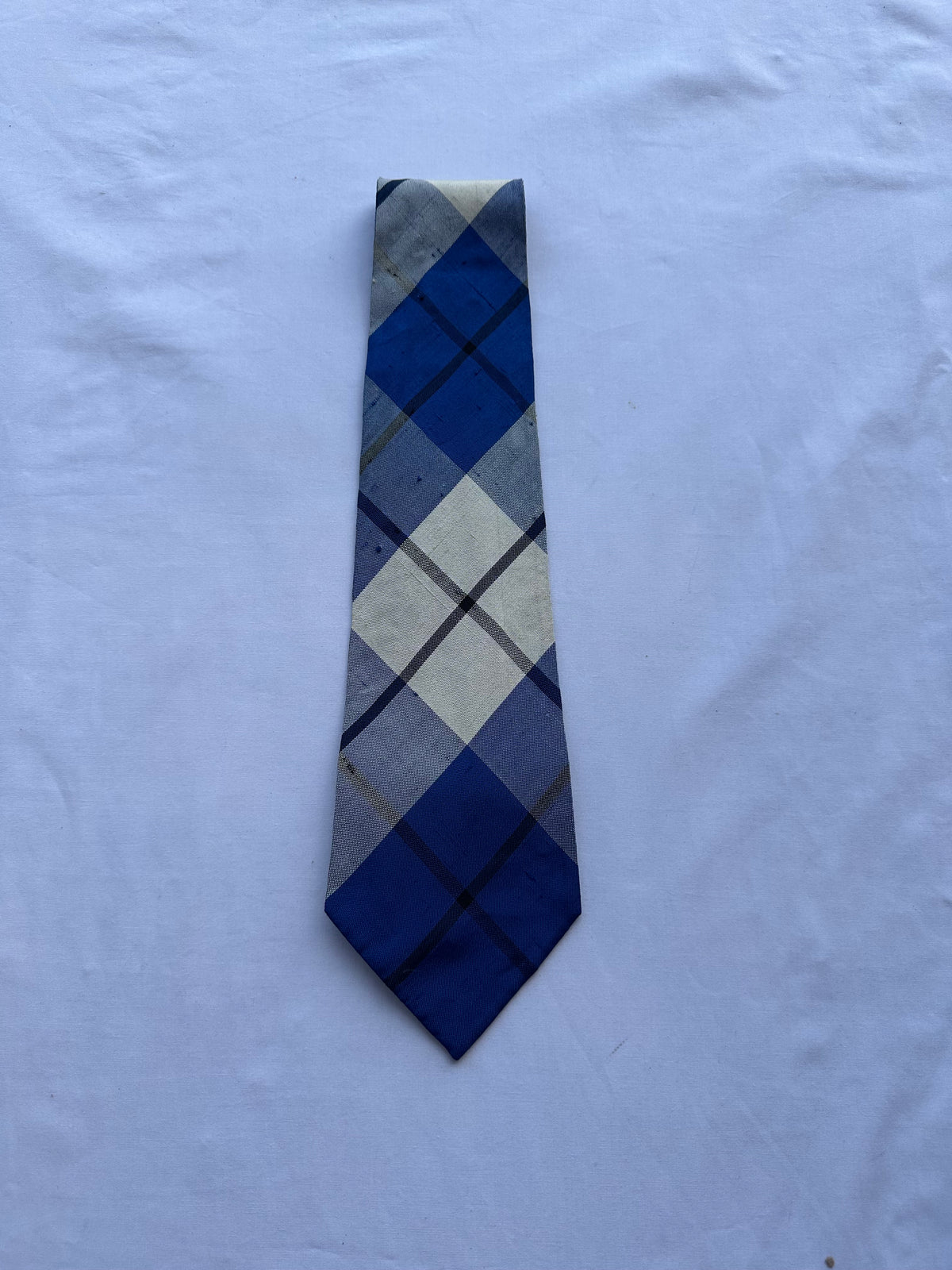 Cravatta in seta shantung