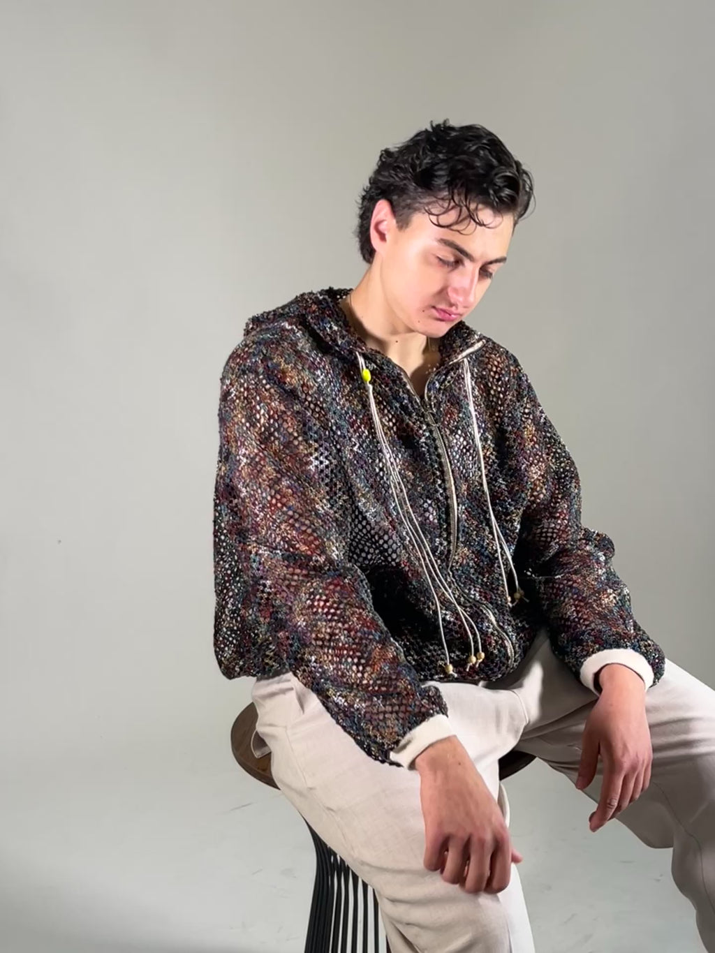 See trough jacket